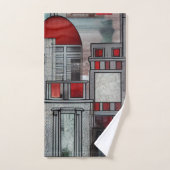 Architekturbeeindruckungen Badhandtuch Set (Handtuch)