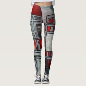 Architekturbeeindruckungen Leggings (Vorderseite)