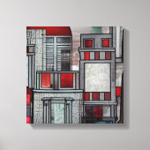 Architekturbeeindruckungen Leinwanddruck (Vorderseite)