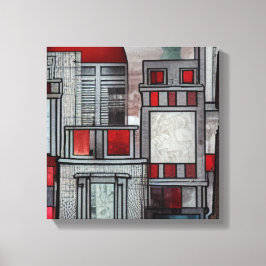 Architekturbeeindruckungen Leinwanddruck