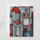 Architekturbeeindruckungen Mitteilungskarte (Vorderseite)