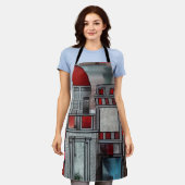 Architekturbeeindruckungen Schürze (Getragen)