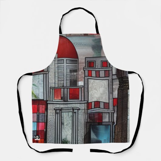 Architekturbeeindruckungen Schürze (Vorderseite)