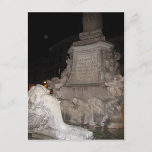 Architekturdenkmal von Rom Postkarte