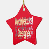 Architekturdesigner Extraordinaire Keramik Ornament (Links)