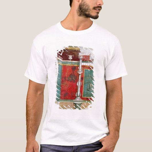Architekturdetail mit einer Landschaft T-Shirt (Vorderseite)