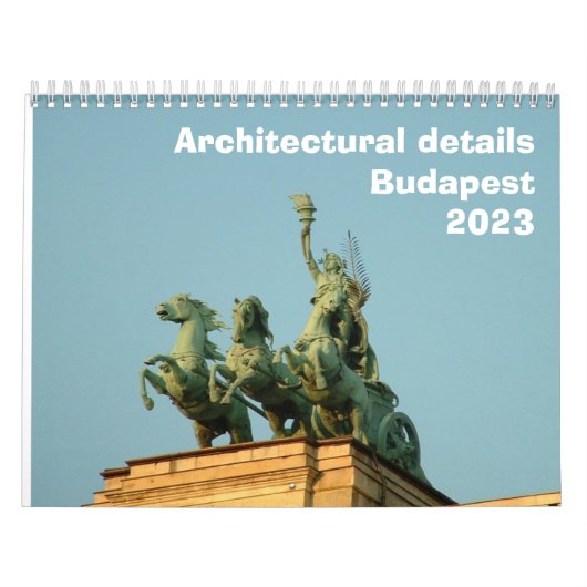 Architekturdetails - Budapest - Kalender 2023 (Titelbild)