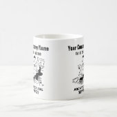 Architekturdienstleistungen Cartoon Tasse (Mittel)