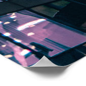 ARCHITEKTURELLE FOTOGRAFIE DES GEBÄUDE MIT MENSCHE POSTER (Ecke)