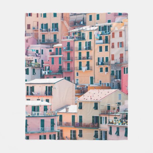 ARCHITEKTURELLE FOTOGRAFIE VON KONKRETEN HÄUSERN FLEECEDECKE (Vorderseite)