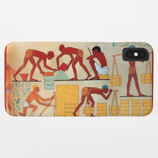 ARCHITEKTURELLER BAU VON ANTIQUE ÄGYPT Case-Mate iPhone HÜLLE (Rückseite (Horizontal))