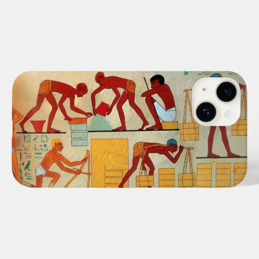ARCHITEKTURELLER BAU VON ANTIQUE ÄGYPT Case-Mate iPhone HÜLLE (Rückseite (Horizontal))