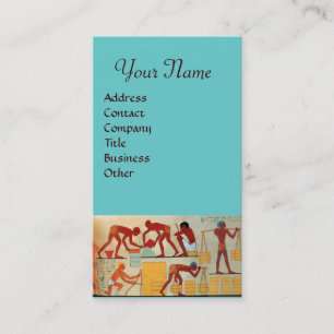 ARCHITEKTURELLER BAU VON ANTIQUE ÄGYPT VISITENKARTE