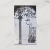 ARCHITEKTURELLES INNERE VISITENKARTE (Rückseite)