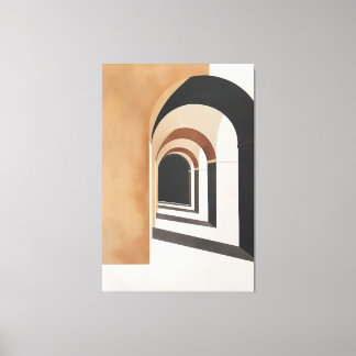 Architekturen des stillen Durchgangs Leinwanddruck