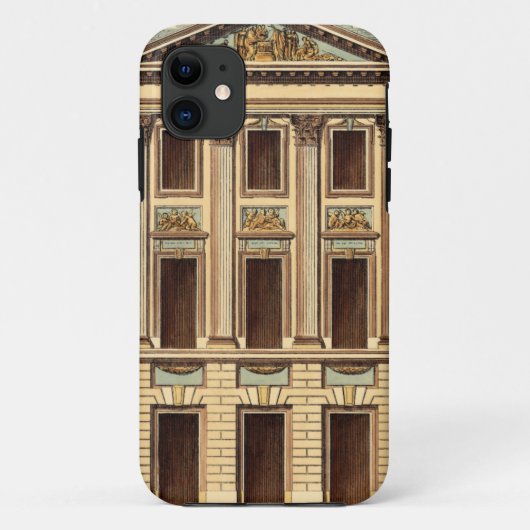 Architekturfassade durch Jean Deneufforge Case-Mate iPhone Hülle (Rückseite)