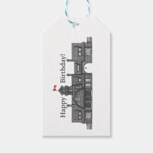 Architekturgeburtstags-Umbauten Geschenkanhänger