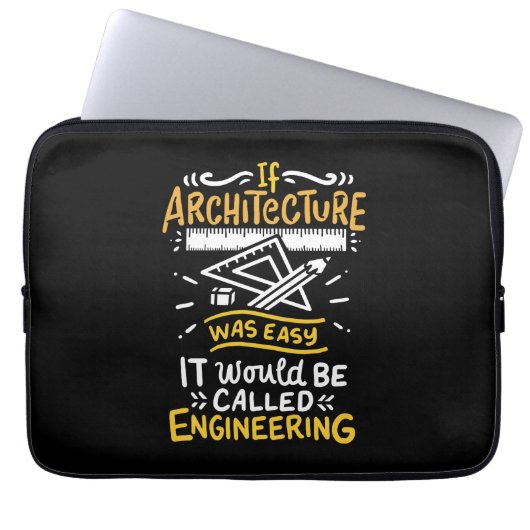 Architekturgeschenke Laptopschutzhülle (Vorderseite)