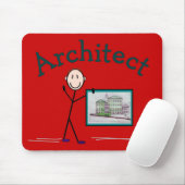 Architekturgeschenke - Personaldesign aufheben Mousepad (Mit Mouse)