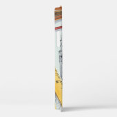 Architekturingenieur für die Aquarellfarbenmonogra Case-Mate iPhone Hülle (Rückseite / Rechts)