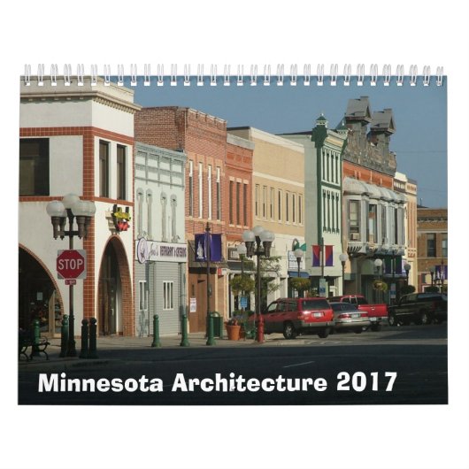 Architekturkalender von Minnesota - 2017 Kalender (Titelbild)