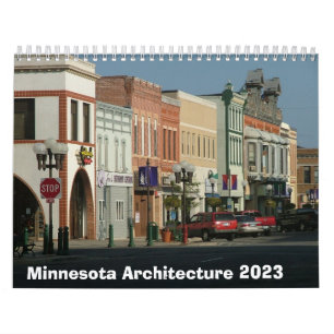 Architekturkalender von Minnesota - 2023 Kalender