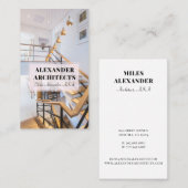 Architekturkarte Visitenkarte (Vorne/Hinten)