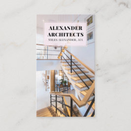 Architekturkarte Visitenkarte