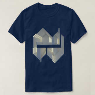 Architekturkonzeptkunst der T-Shirt
