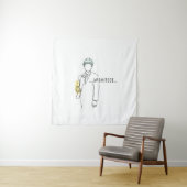 Architekturkunst aus einer Hand Wandteppich (Beispiel)