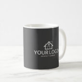 Architekturlogo für das Unternehmensgründungsunter Kaffeetasse (VorderseiteRechts)