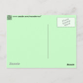 Architekturmodell Postkarte (Rückseite)