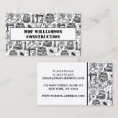 Architekturmodell Visitenkarte (Vorne/Hinten)