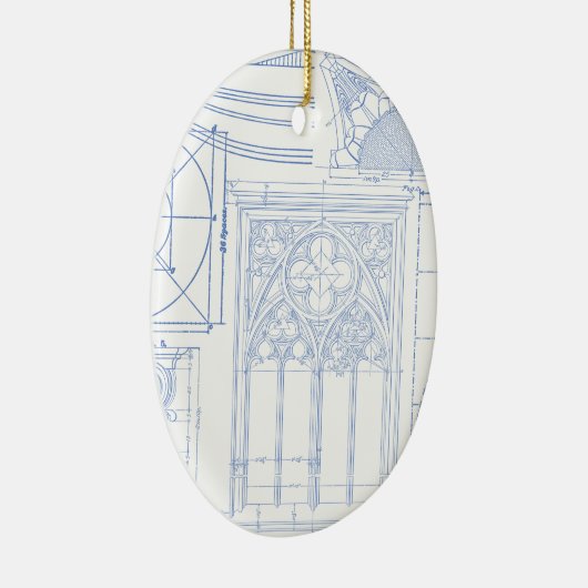 Architekturpläne Keramikornament (Rechts)