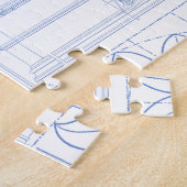 Architekturpläne Puzzle (Seite)