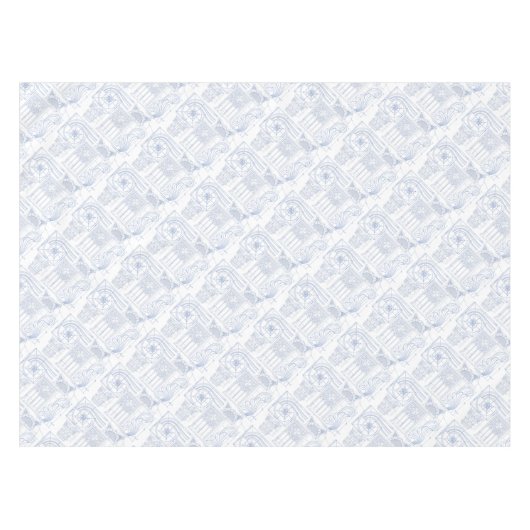 Architekturpläne Tischdecke (Vorderseite (Horizontal))