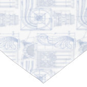 Architekturpläne Tischdecke (Schrägansicht)