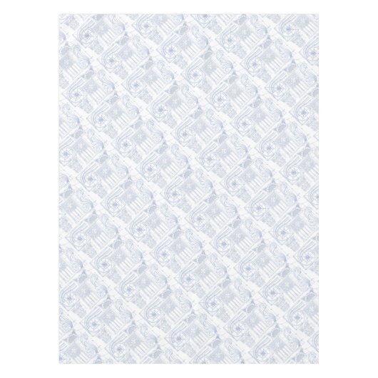 Architekturpläne Tischdecke (Vorderseite)