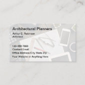 Architekturplaner Office-Visitenkarten Visitenkarte (Vorderseite)