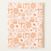 Architekturplaningenieur in weiß und braun planer (Rückseite)