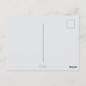 Architekturportal Sketch Postkarte (Rückseite)