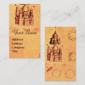 ARCHITEKTURPROJEKT RENAISSANCE, ARCHITEKT VISITENKARTE (Vorne/Hinten)