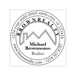 Architekturruderlogo Real Anwesen Agent Permastempel