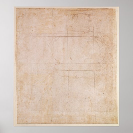 Architekturskizze Poster (Vorne)