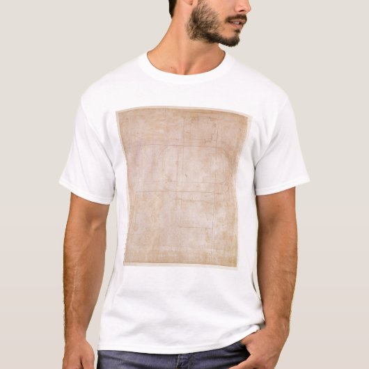 Architekturskizze T-Shirt (Vorderseite)