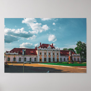 Architekturstation Weißrussland Porechye Parecca Poster