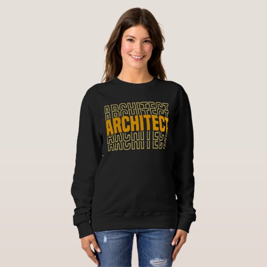 Architekturstudent Sweatshirt (Vorne ganz)