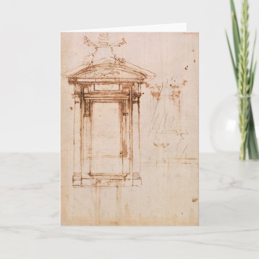 Architekturstudie Karte (Vorderseite)