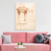 Architekturstudie Leinwanddruck (Insitu (Wohnzimmer))