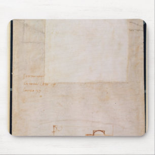 Architekturstudie mit Anmerkungen Mousepad